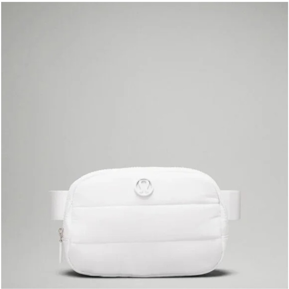 Lululemon Athletica White Zip Pouch